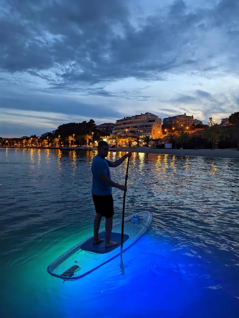 Split: Transparent SUP night Glow tour - LED transparent boards, the real wow moment (and the physics behind it)