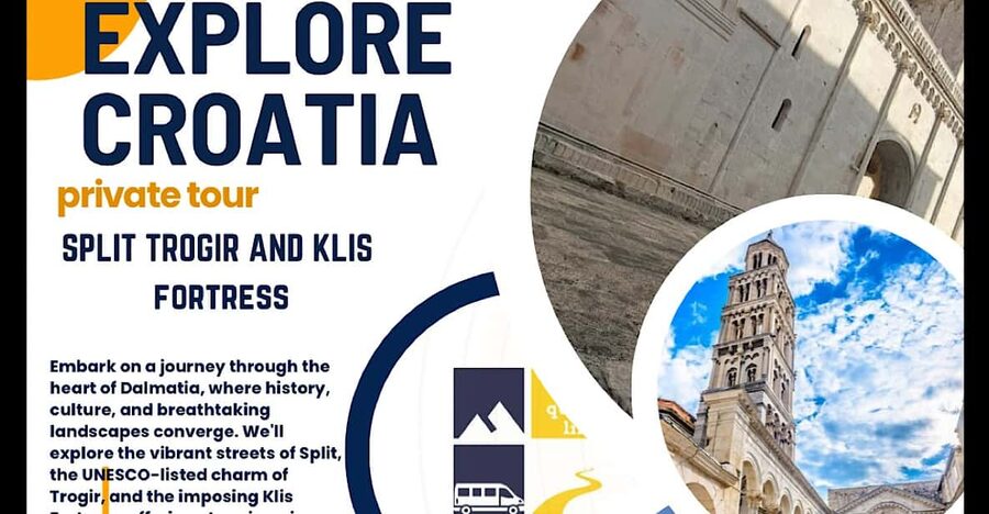 Split ,Trogir and Klis tour - Your start in Split and the Diocletian’s Palace experience