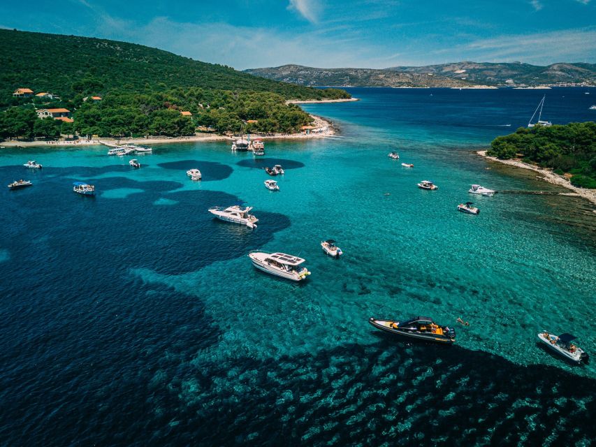 Split & Trogir: Private Blue Lagoon & Wine Tasting Boat Tour - Nečujam’s Shore Break: Where the Day Gets a Bit More Laid Back