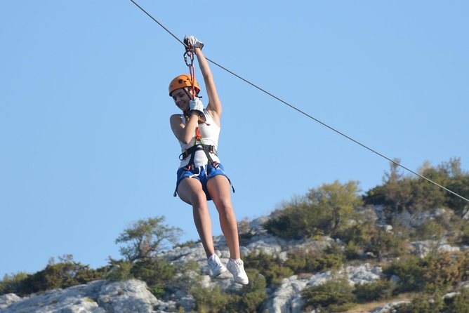 Split Zipline Adventure with Optional Transfer - Meeting at Prva splitska česma (Točilo Dobri) and the 15 minute rule