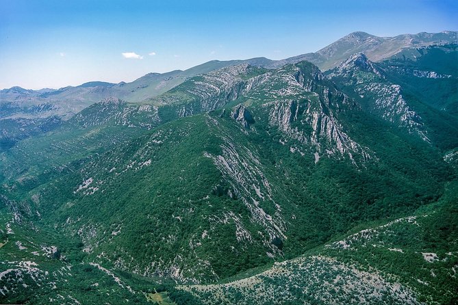 The Wonder of nature route - Panoramic Flight over Plitvice Lakes & Krka NP - Flying over Krka Falls and Visovac Island Monastery