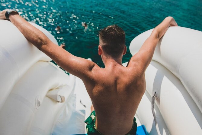 Three Islands Boat Tour from Split with Lunch and Drinks Included - Stop 1: Blue Lagoon Island Swim and Snorkel Reality
