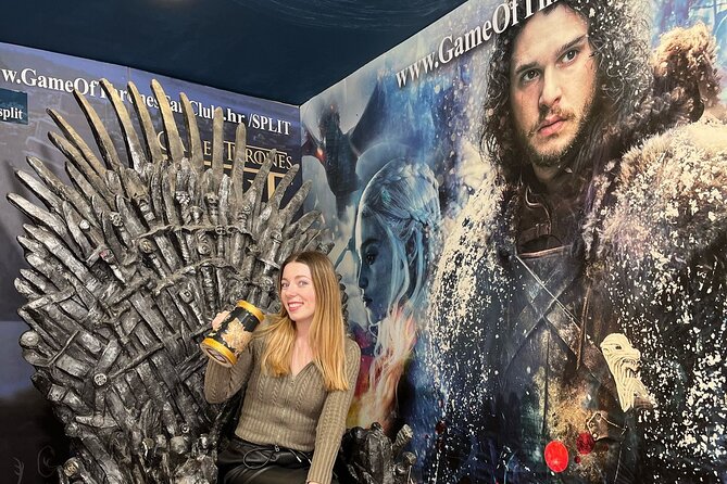 Top-Rated Split Game of Thrones and History City Walk - Dracarys! - Fan shop and the Iron Throne photo, then your Meereen trail continues