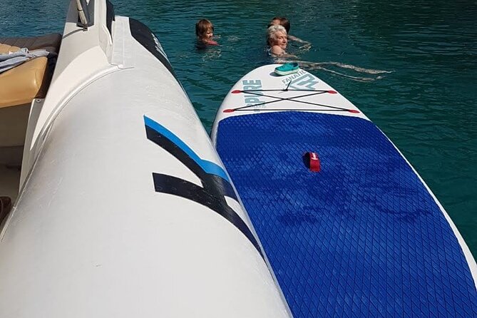Trogir,Blue Lagoon and Šolta island full day Private Boat Tour - Skipper and Crew: Matko’s Pace, Toni and the SUP Bonus