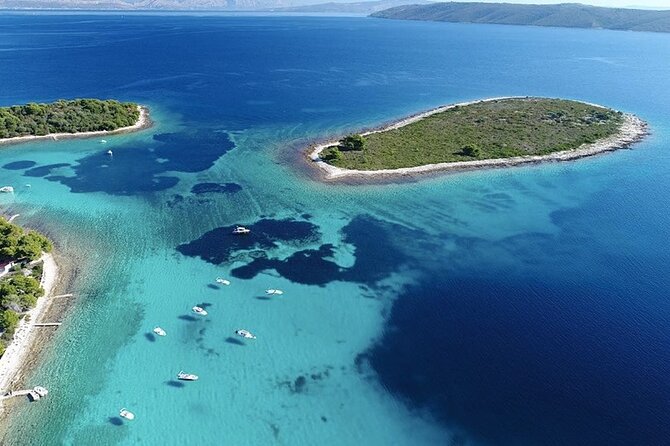 Trogir,Blue Lagoon and Šolta island full day Private Boat Tour - Pickup, Meeting Point, and What You’ll Have on Board
