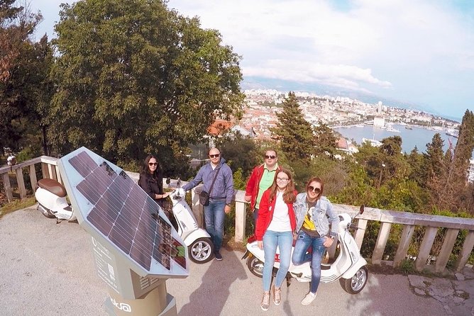 Vespa sightseeing tour & rental - Meet Split on two wheels - Marjan Park and the high viewpoint you should build your timing around