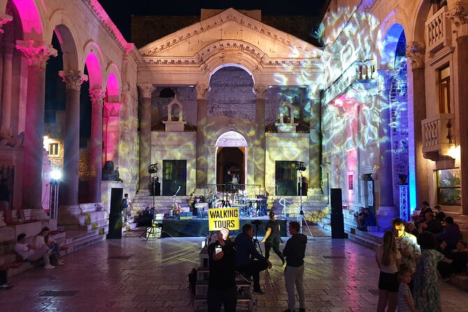 Walking Tour of Split and Diocletian's Palace - Substructures walkthrough, what’s included and what’s not