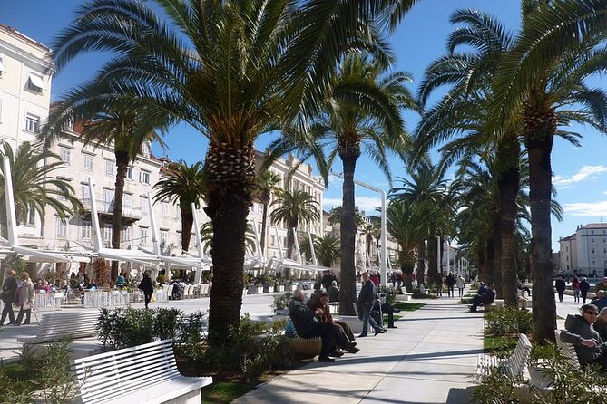Walking tour of Split old town and craft beer tasting - Peristyle square: columns, emperor power, and the streets that shaped Split