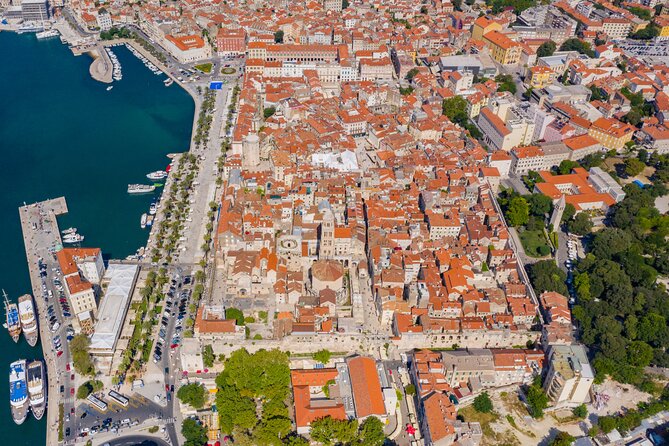 YOUR BEST PRIVATE TOUR - amazing SPLIT, with tickets included - Riva Harbor start, and how you get your bearings fast in Split