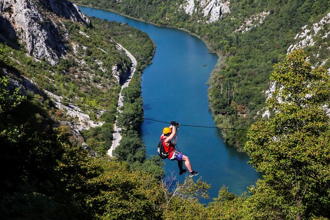Zipline Croatia: Cetina Canyon Zipline Adventure from Omis - Omis to Cetina Canyon, the ride part is easy to plan